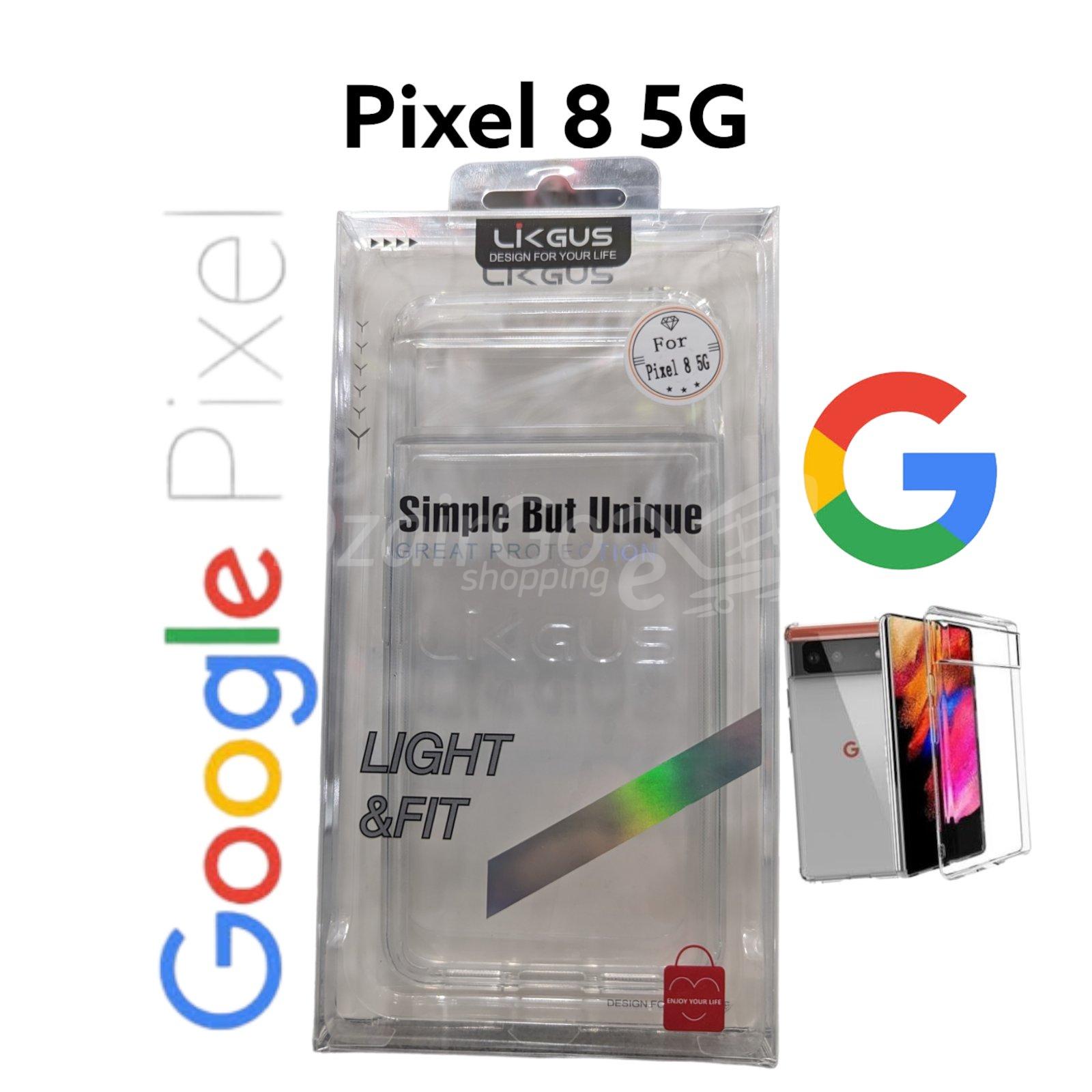 10000حافjpg كمبيوتر جوجل بيكسل فائقة النحافة والشفافة لبصمات الأصابع من Pixel8 Coque PC ultra-mince lisse transparent Google Pixel 8 Pixel8 Étui de Coque arrière de protection rigide anti-empreintes digitales - الصورة 1