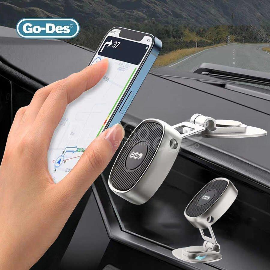Support magnétique pour téléphone de voiture original 360 degré - DZAIRGO  Accessoires téléphones portables : High-Tech : Coques, housses et étuis