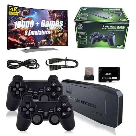 10000تحكjpgغمبد
وحدة تحكم ألعاب الفيديو المحمولة لايتلكزة controller gamepad
Lite Console de jeux vidéo Portable - 2.4G - télécommande sans fil - Noir - الصورة 2