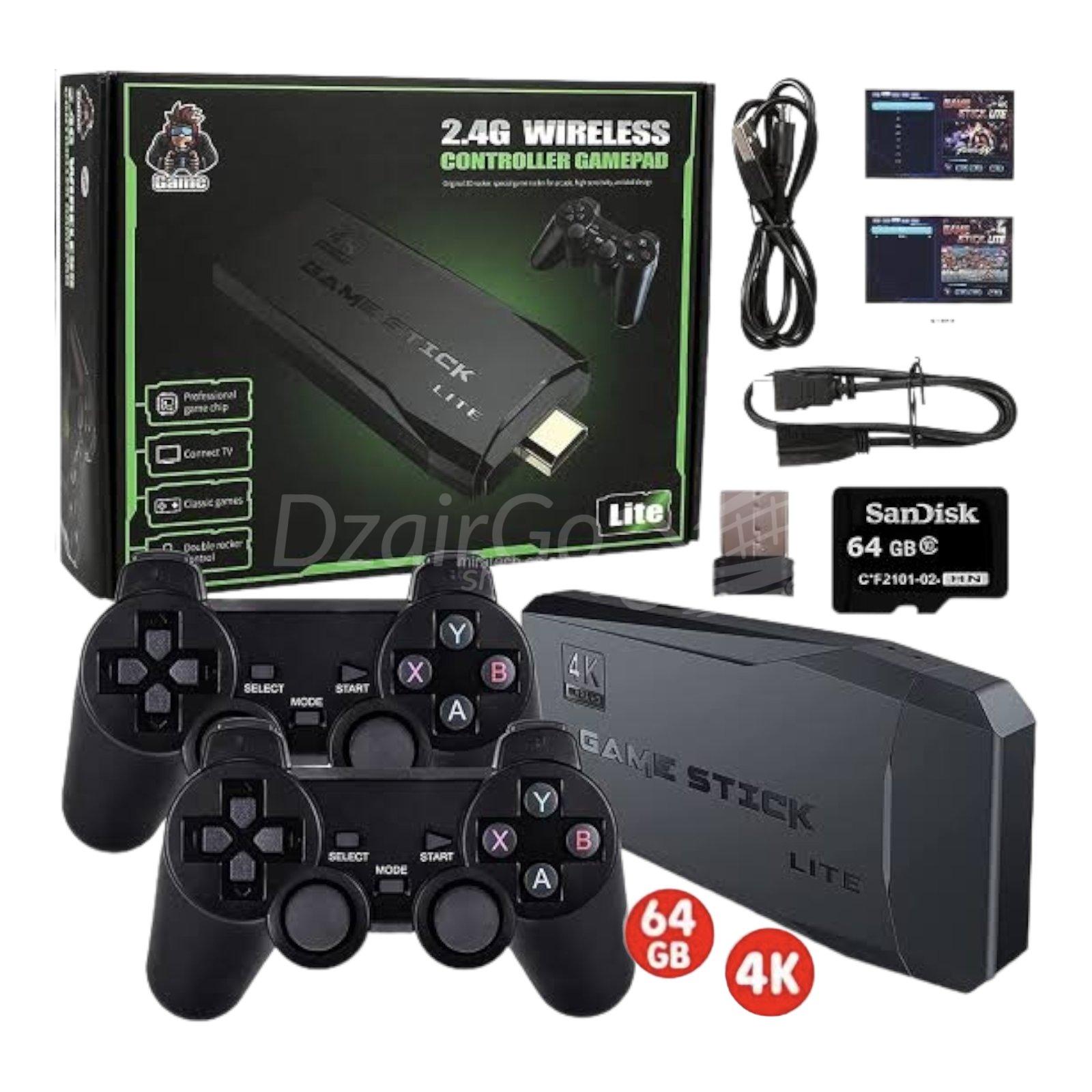 10000تحكjpgغمبد
وحدة تحكم ألعاب الفيديو المحمولة لايتلكزة controller gamepad
Lite Console de jeux vidéo Portable - 2.4G - télécommande sans fil - Noir - الصورة 1