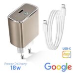 Chargeur 18 w Original Google pixel USB-C Power Delivery 18W