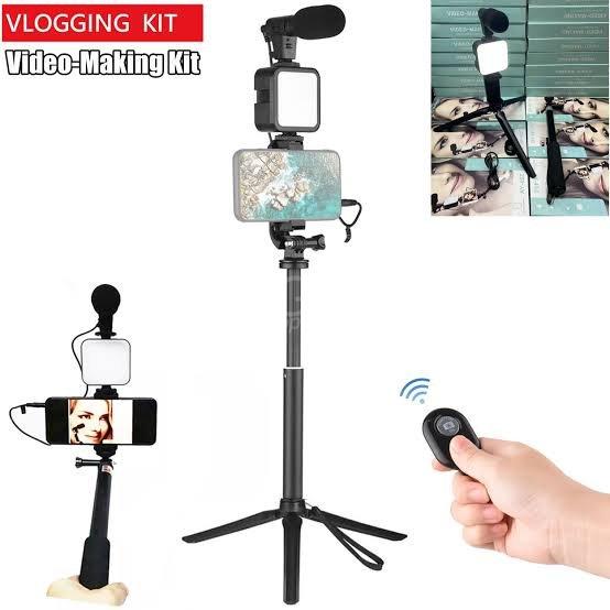 1000002588.jpg KIT D’enregistrement Vidéo Pour Caméras, GoPro et smartphone AY-49Z selfie professionnel – Image 1