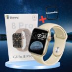 Montre connecté Blulory glifo 8 pro rose gold + incassable Ceramique