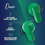 ⁦سكل كاندي سماعات رأس بلوتوث لاسلكية عالية الجودة باللون الأخضر⁩ - الصورة ⁦4⁩