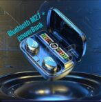Écouteurs Bluetooth 5.3 sans fil+ POWERBANK étanche
سماعات M27 بلوتوث مع ميكروفون لاسلكية تعمل باللمس مقاومة للماء +باور بنك