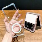 Coque MagSafe سامسونج جالاكسي زد فليب 3 / مع الوجه3 - الصورة 5