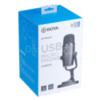 BOYA Microphone à condensateur USB BY-PM500 avec support de bureau pour streaming, podcast, YouTube Windows Mac PC et Smartphone USB-C – Image 7
