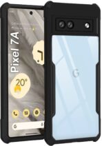 غطاء خلفي واقٍ شفاف مضاد للصدمات لهاتف Google Pixel 7A - تقنية AirEDGE | حماية الكاميرا 360 درجات إيباكي - الصورة 4