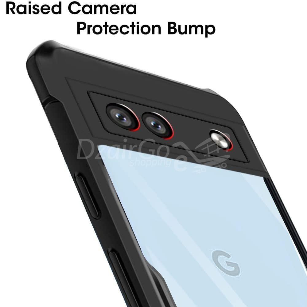 10000غطاjpgخلفي واقٍ شفاف مضاد للصدمات لهاتف Google Pixel 7AirEDGE Coque arrière de protection transparente antichoc pour Google Pixel 7A - Technologie AirEDGE | Protection de caméra à 360 degrés ipaky - الصورة 5