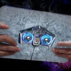 ⁦K8A/K8 مشبك مغناطيسي RGB أشباه الموصلات الهاتف المحمول اللوحي المزدوج مروحة التبريد المبرد بالوعة الحرارة قوس ل PUBG المحمول⁩ - الصورة ⁦4⁩