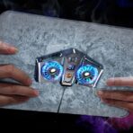 K8A/K8 pince magnétique rvb semi-conducteur téléphone portable tablette double ventilateur de refroidissement radiateur dissipateur de chaleur support pour PUBG Mobile – Image 4