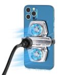 ⁦K4 الهاتف المحمول أشباه الموصلات المبرد مروحة تبريد مزدوجة ل PUBG المحمول برودة الهاتف الخليوي بالوعة الحرارة آيفون/سامسونج/شاومي إلخ,,,⁩ - الصورة ⁦2⁩