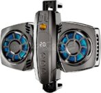 K4 الهاتف المحمول أشباه الموصلات المبرد مروحة تبريد مزدوجة ل PUBG المحمول برودة الهاتف الخليوي بالوعة الحرارة آيفون/سامسونج/شاومي إلخ,,, - الصورة 3