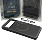 ⁦Fine Shell لـ Google Pixel8 Pro  , متوافق مع الشحن اللاسلكي Magsafe Pixel8 pro 2 الألوان السوداء والخضراء Q Pixel 8Pro Series⁩ - الصورة ⁦2⁩