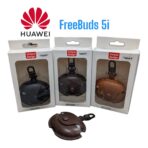 حافظة واقية لسماعات الأذن من الجلد الفاخر مزودة بخطاف, حافظات سماعات بلوتوث لاسلكية لـ Freebuds5i, هواوي فري بودز 5i,