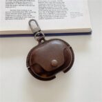 حافظة واقية لسماعات الأذن من الجلد الفاخر مزودة بخطاف, حافظات سماعات بلوتوث لاسلكية لـ Freebuds5i, هواوي فري بودز 5i, - الصورة 5