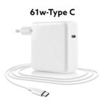 شاحن MacBook USB-C بقدرة 61 واط مع كابل عالي الجودة