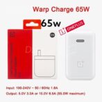 ⁦شاحن أصلي Oneplus SuperVooc 65 واط USB-C / واحد+ 65 ث⁩ - الصورة ⁦2⁩