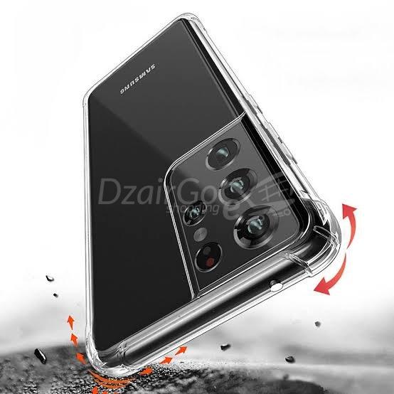10000حافjpg مضادة للانفجار S21 شفافة للغاية لهاتف Samsung S21 Ultra Coque Anti-Éclatement s21ultra Transparente Samsung S21 ultra - الصورة 2