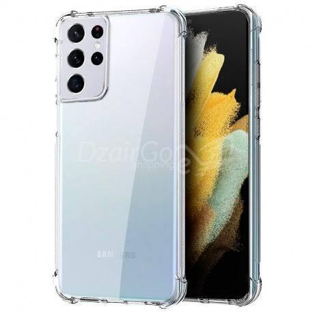 10000حافjpg مضادة للانفجار S21 شفافة للغاية لهاتف Samsung S21 Ultra Coque Anti-Éclatement s21ultra Transparente Samsung S21 ultra - الصورة 3