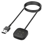 Chargeur pour Fitbit sense et fitbit Versa 3- USB câble magnétique de charge rapide 1m montre intelligente. smartwatch /montre connectée – Image 2