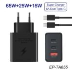 Chargeur Super PD 65W,45w,15w adaptateur de Port Trio, câble de Type C pour Samsung Galaxy S22 S23U non original – Image 2