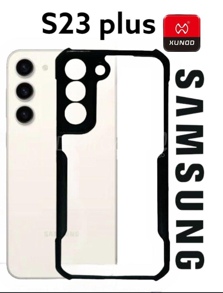 10000S23+ jpgمل حلقي مقاوم للصدمات للهاتف XUNDO غطاء حماية S23 plus xundd S23+ Antichoc Anneau Support Téléphone XUNDO Cas Couverture Boîtier S23 plus xundd - الصورة 1