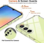 ⁦حافظة تي بي يو شفافة وناعمة, مرن, مقاومة للصدمات
سامسونج ايه 24⁩ - الصورة ⁦3⁩