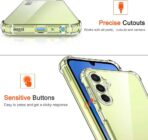 حافظة تي بي يو شفافة وناعمة, مرن, مقاومة للصدمات
سامسونج ايه 24 - الصورة 4