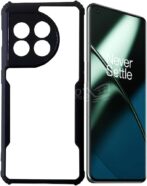 غطاء خلفي واقٍ شفاف مقاوم للصدمات لهاتف ون بلس 11 5ز – تكنولوجيا AirEDGE | حماية الكاميرا 360 درجات إيباكي / OnePlus11 5G - الصورة 3