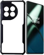 غطاء خلفي واقٍ شفاف مقاوم للصدمات لهاتف ون بلس 11 5ز – تكنولوجيا AirEDGE | حماية الكاميرا 360 درجات إيباكي / OnePlus11 5G - الصورة 3