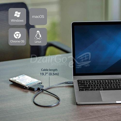 10000محوjpgمحول USBإلى SATA لمحرك الأقراص الصلبة SSD HDD Adaptateur Convertisseur USB 3.1 type C vers SATA pour disque dur SSD HDD 2.5 pouces - الصورة 3