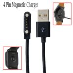 شاحن عالمي للساعة الذكية 4pin 2.54m. ساعة ذكية /ساعة متصلة W67 - الصورة 2