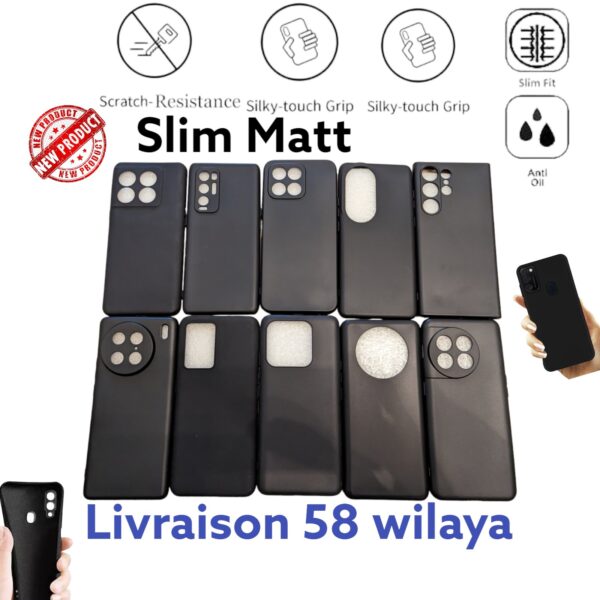 antichoc Coque de téléphone housse et  mince en Silicone tpu slim matt haut protection, cover
