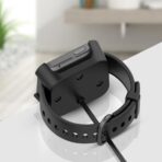 شاحن ساعة smsrt مغناطيسي لساعة Xiaomi Mi Watch Lite Redmi Watch طول 1 متر أسود . ساعة ذكية/ساعة متصلة - الصورة 2