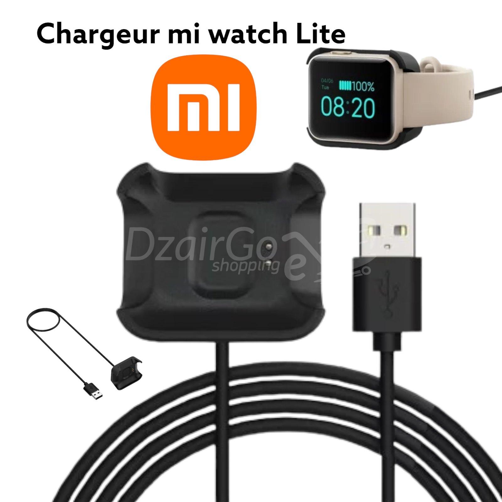 10000شاحjpgساعة smsrt مغناطيسي لساعة Xiaomi Mi Watch Lite Redmi Watch طول 1 متر أسود Chargeur smsrt watch Magnétique pour Xiaomi Mi Watch Lite Redmi Watch Longueur 1m Noir . smartwatch /montre connectée - الصورة 1