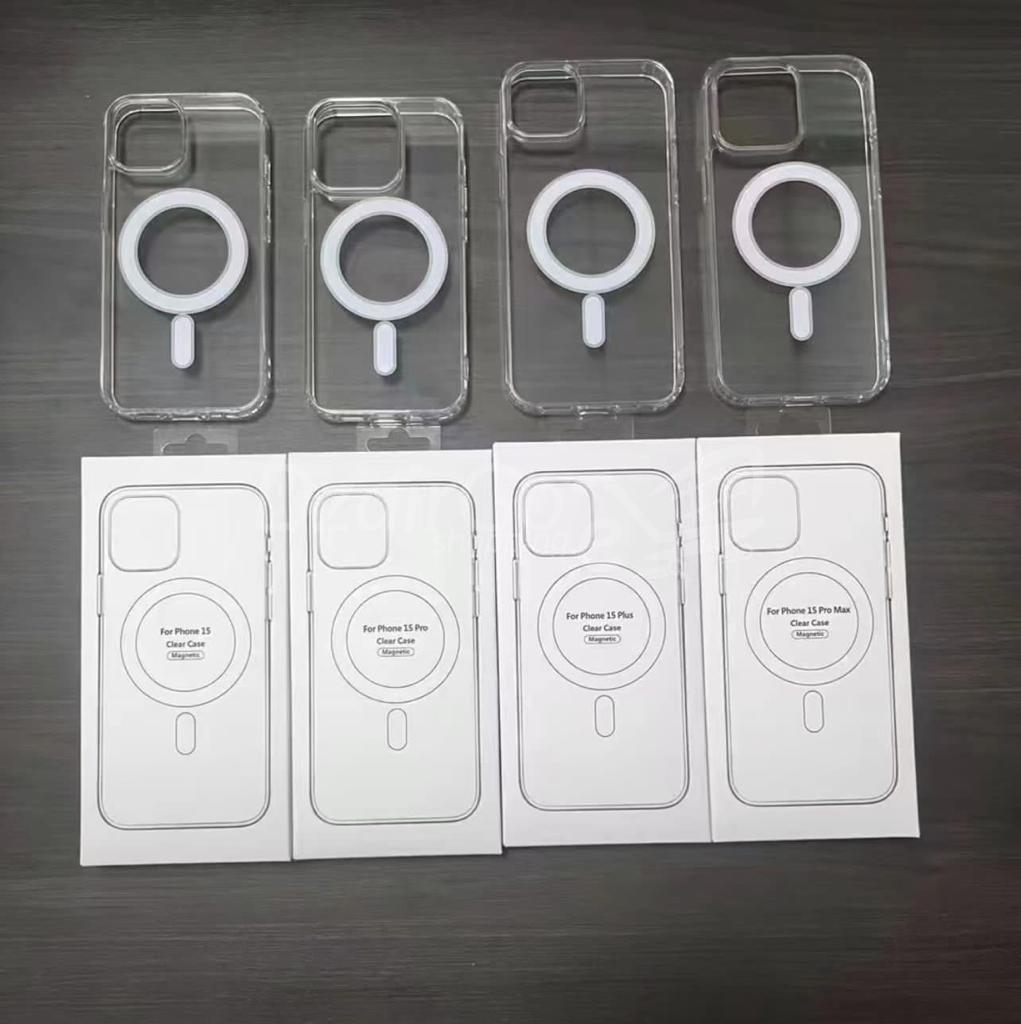 1000004997.jpg Coque transparente pour iPhone15 iphone 15 Pro iphone15 plus iphone 15 pro max avec MagSafe high copy – Image 1