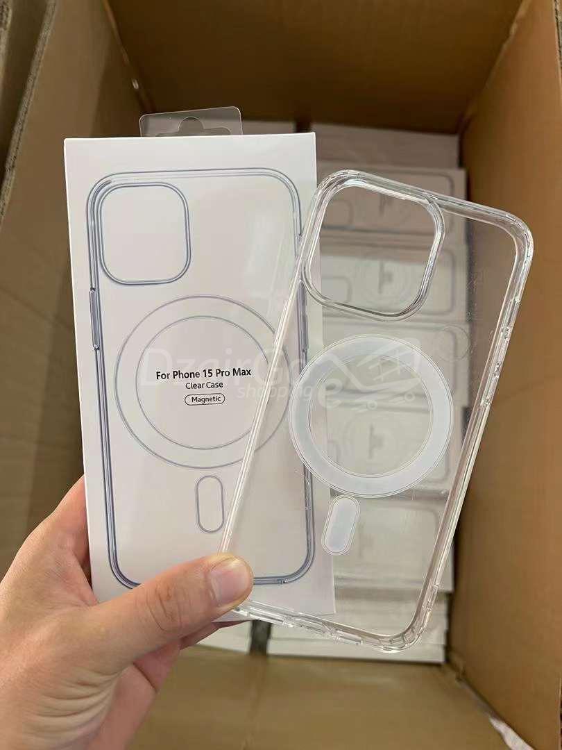 1000005004.jpg Coque transparente pour iPhone15 iphone 15 Pro iphone15 plus iphone 15 pro max avec MagSafe high copy – Image 3