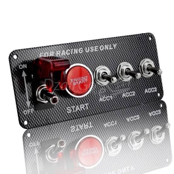 1000005041.jpg Panneau de boutons d'allumage, interrupteur à bascule, interrupteurs et commandes intérieurs de voiture et de camion – Image 7