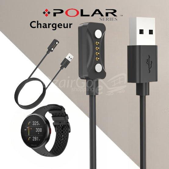 10000الشjpgن المغناطيسي بولار بيسر برومساعة ذكية ل chargeur magnétique Polar Pacer Pro, montre intelligente pour. smartwatch /montre connectée - الصورة 2