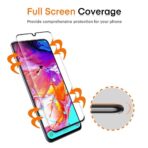 الزجاج المقسى لجوجل بيكسل , واقي شاشة لاصق كامل بشفافية عالية 99%, واقي مضاد للأثر مع حافة زجاجية مقاومة للكسر بصلابة 9H - الصورة 4