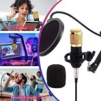 Mixeur d'interface audio carte son V8 blupour enregistrement studio prise vidéo – Image 2