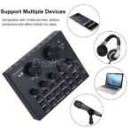 ⁦بطاقة صوت بلوتوث وميكروفون لتسجيل التعليق الصوتي الاحترافي⁩ - الصورة ⁦4⁩