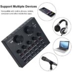 بطاقة صوت بلوتوث وميكروفون لتسجيل التعليق الصوتي الاحترافي - الصورة 4