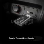 ⁦2in1 بلوتوث 5.0 جهاز إرسال الصوت USB استقبال محول الصوت ستيريو لاسلكي ⁩ - الصورة ⁦2⁩