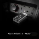 2in1 Bluetooth 5.0 transmetteur Audio récepteur USB adaptateur Audio stéréo sans fil – Image 2