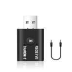 2in1 Bluetooth 5.0 transmetteur Audio récepteur USB adaptateur Audio stéréo sans fil – Image 4