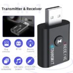 2in1 Bluetooth 5.0 transmetteur Audio récepteur USB adaptateur Audio stéréo sans fil – Image 6