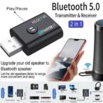 2in1 Bluetooth 5.0 transmetteur Audio récepteur USB adaptateur Audio stéréo sans fil – Image 5