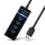 محور الفاصل USB 3.0 تجاه 4 * USB 3.0 5جيجابت في الثانية